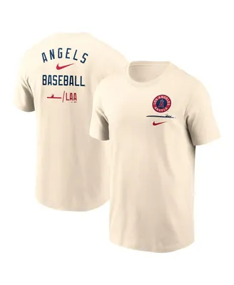Men's Nike Cream Los Angeles Angels City Connect 2-Hit T-shirt