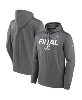 Men's Fanatics Gray Tampa Bay Lightning 2022 Stanley Cup Final Pullover Hoodie