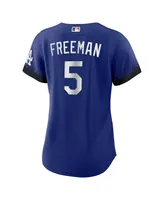 Women's Nike Freddie Freeman Royal Los Angeles Dodgers City Connect Replica Player Jersey