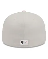 Men's New Era Khaki New York Yankees 2023 Mother's Day On-Field 59FIFTY Fitted Hat