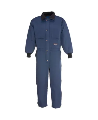 RefrigiWear Men's ChillBreaker Insulated Coveralls with Soft Fleece Lined Collar