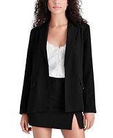 Steve Madden Women's Payton Open-Front Long-Sleeve Blazer