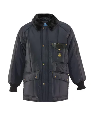 RefrigiWear Men's Insulated Iron-Tuff Siberian Workwear Jacket with Fleece Collar