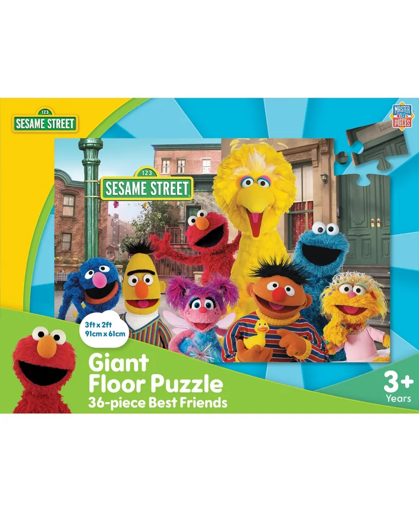 Masterpieces Sesame Street - Best Friends 36 Piece Floor Jigsaw Puzzle