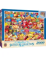 Masterpieces Signature Collection - Kids' Favorite Foods 2000 Piece Jigsaw Puzzle