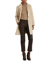 Lauren Ralph Women's Single-Breasted Walker Coat