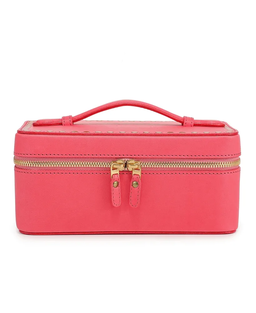 Clivia Travel Leather Beauty Box