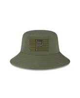 Men's New Era Green Pittsburgh Pirates 2023 Armed Forces Day Bucket Hat