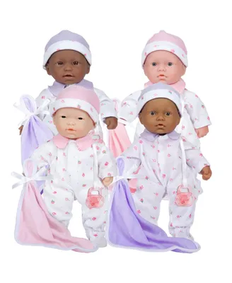 Jc Toys 11" Lots to Love Babies - Set of 4