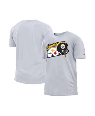 Men's New Era White Pittsburgh Steelers Gameday State T-shirt