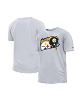 Men's New Era White Pittsburgh Steelers Gameday State T-shirt