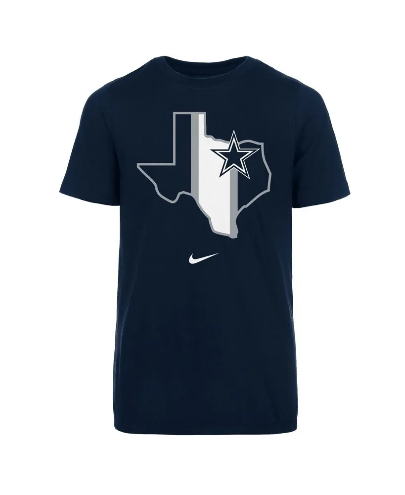 Lids Dallas Cowboys Nike Girls Youth Fashion Performance T-Shirt - Navy