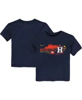 Toddler Boys and Girls Nike Navy Houston Astros City Connect Graphic T-shirt