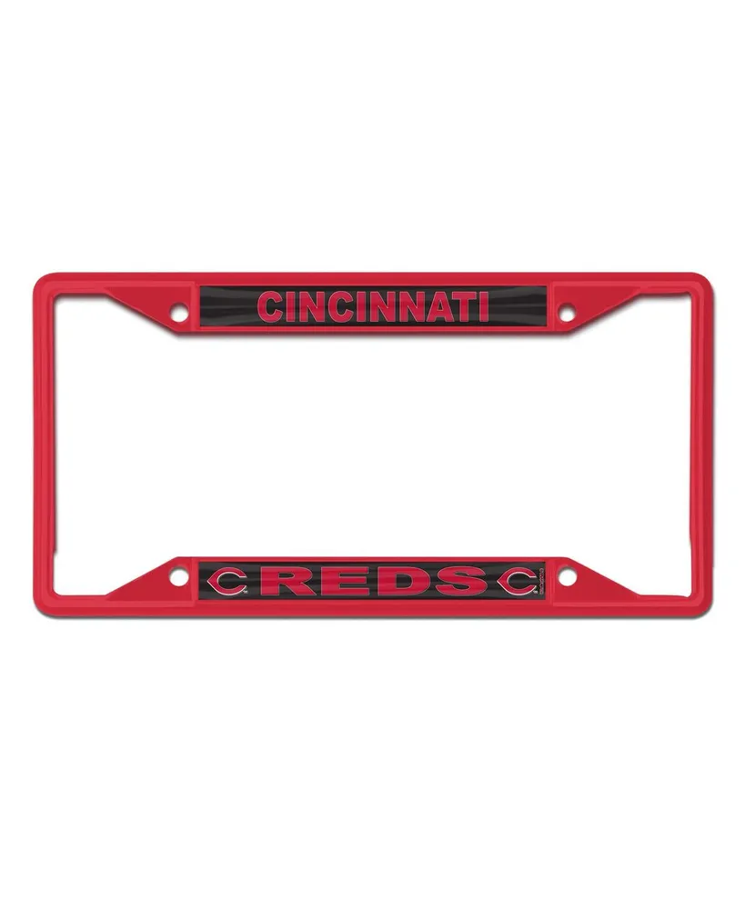 Wincraft Cincinnati Reds Chrome Color License Plate Frame