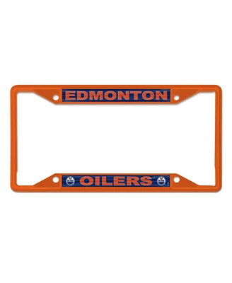Wincraft Edmonton Oilers Chrome Color License Plate Frame
