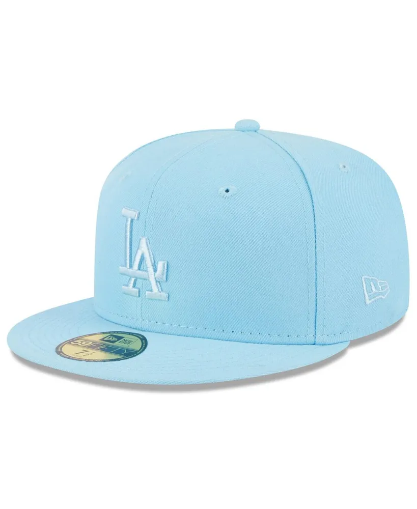 Men's New Era Light Blue Los Angeles Dodgers 2023 Spring Color Basic 59FIFTY Fitted Hat