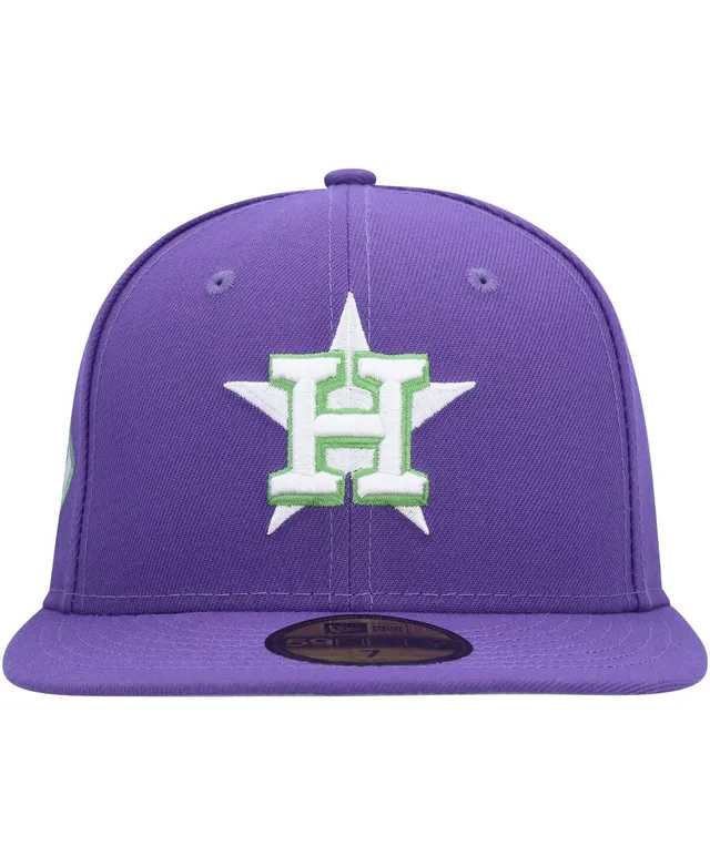 Houston Astros New Era 59FIFTY Fitted Hat - Lavender