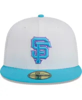 Men's New Era White San Francisco Giants Vice 59FIFTY Fitted Hat