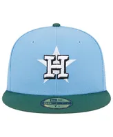 Men's New Era Sky Blue, Cilantro Houston Astros 2017 World Series 59FIFTY Fitted Hat