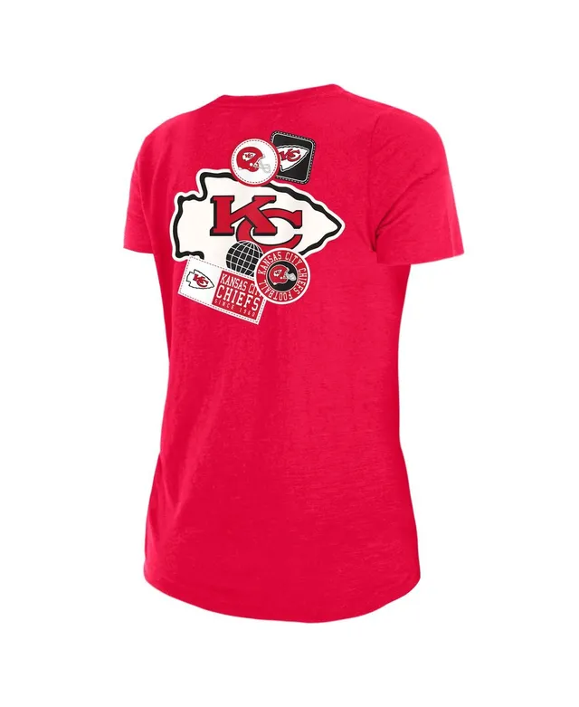 New Era Women's Royal Buffalo Bills Athletic Slub Front Knot T-shirt -  Macy's