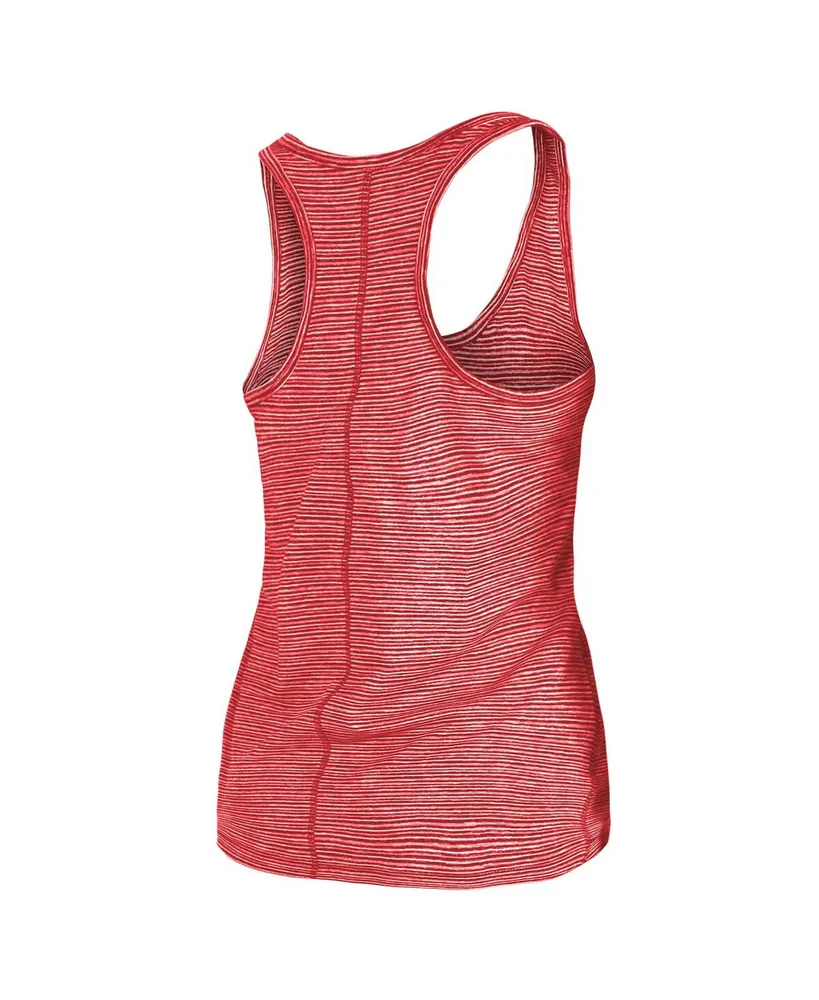 Women's New Era Red St. Louis Cardinals Active Racerback Tank Top