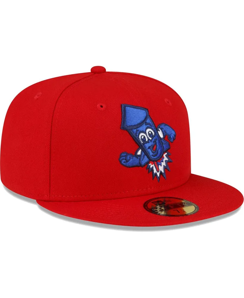 Men's New Era Red Worcester Sox Copa De La Diversion 59FIFTY Fitted Hat