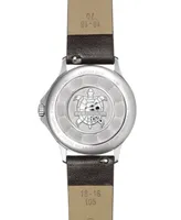Certina Women's Swiss Ds-6 Brown Leather Strap Watch 35mm