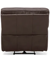 Closeout! Binardo 40" Zero Gravity Leather Power Recliner, Created for Macy's