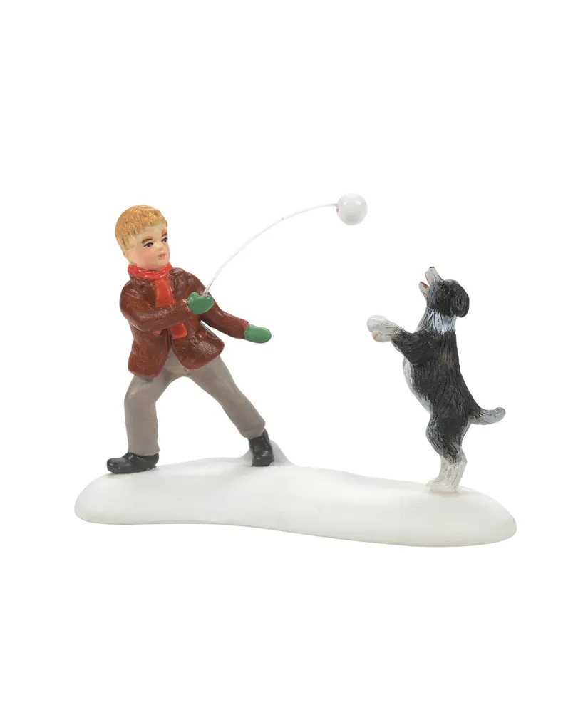 Department 56 Winter Game of Catch Figurine