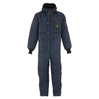 RefrigiWear Big & Tall Iron-Tuff Insulated Coveralls with Hood -50F Cold Protection