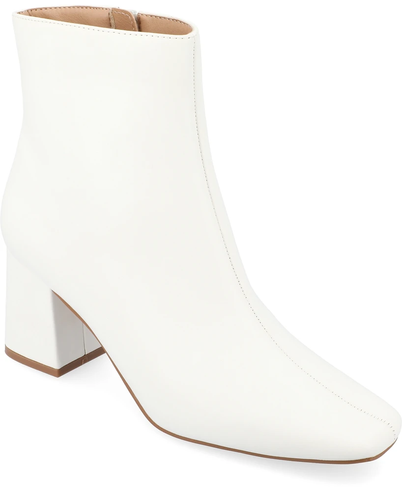 Journee Collection Women's Haylinn Block Heel Dress Booties