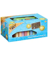 Sizzlin Cool Jumbo Sidewalk Chalk Set, 60 Pieces, Created for You by Toys R Us