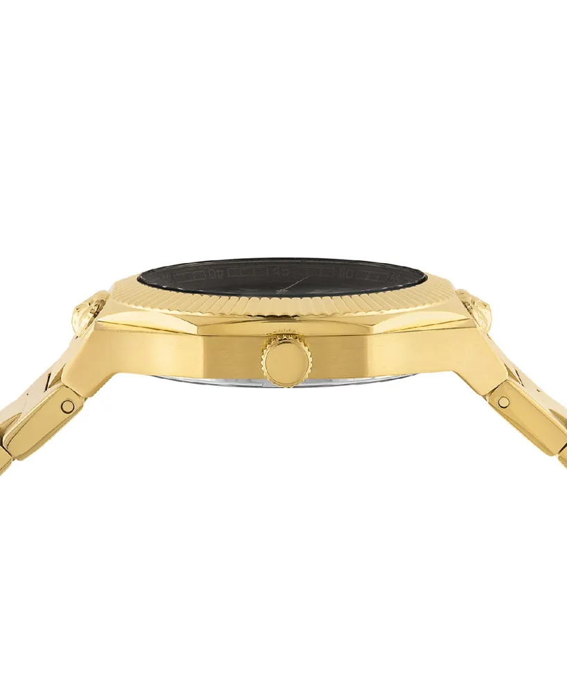 Versus Versace Women's Three-Hand Quartz Echo Park Gold-Tone Stainless Steel Bracelet 36mm