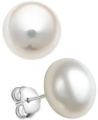 Cultured Freshwater Pearl (13mm) Stud Earrings