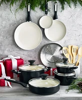 GreenPan Rio Ceramic Nonstick Cookware Set, 16 Piece