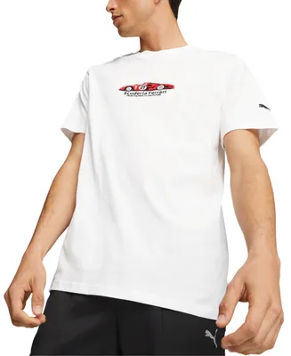 Puma Men's Ferrari Race Embroidered Graphic T-Shirt