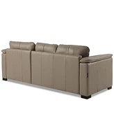 Closeout! Arond 97" 2-Pc. Leather Sectional with Chaise, Created for Macy's