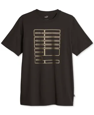 Puma Men's Foil Graphic Cotton T-Shirt