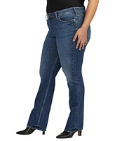 Silver Jeans Co. Plus Suki Mid Rise Slim Bootcut