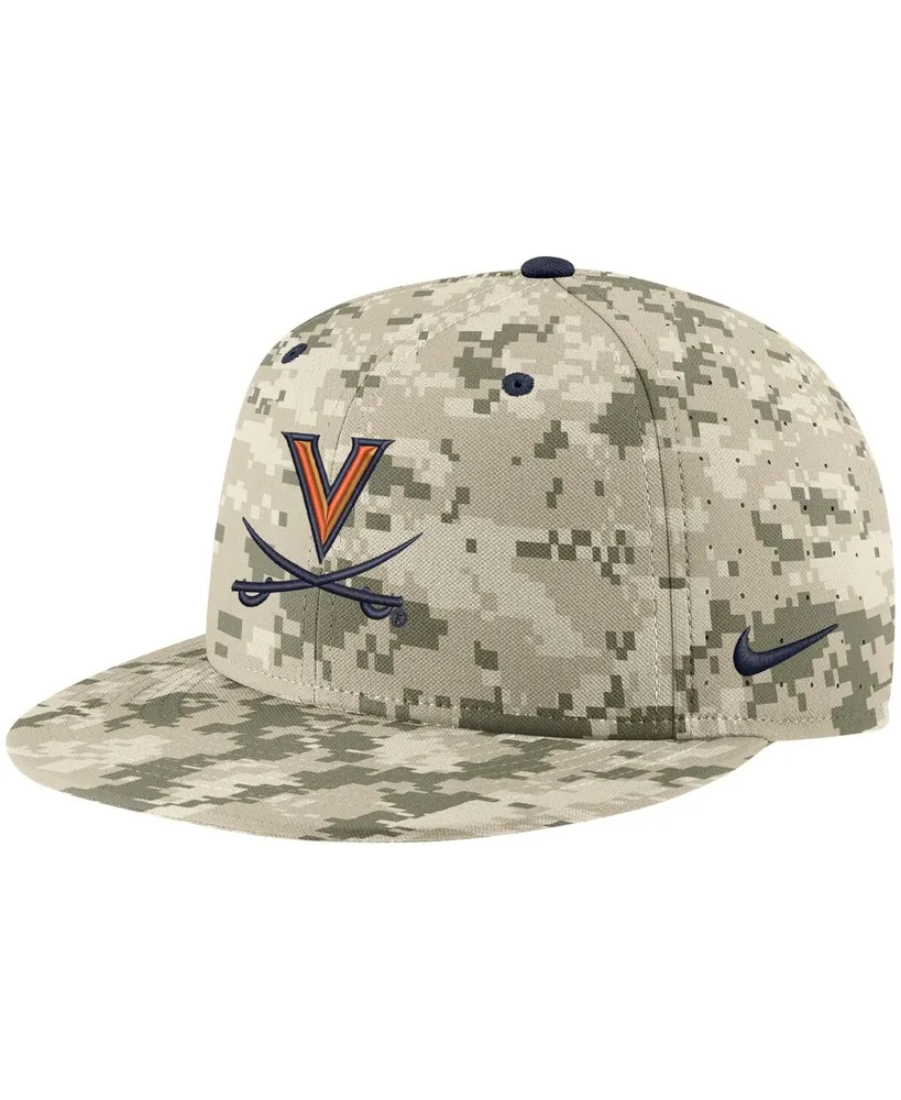 Nike Men's Nike Camo Virginia Cavaliers Aero True Baseball Performance  Fitted Hat
