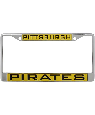 Wincraft Pittsburgh Pirates Laser Inlaid Metal License Plate Frame