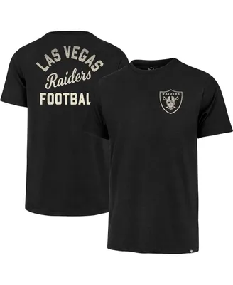 Men's '47 Brand Black Las Vegas Raiders Turn Back Franklin T-shirt