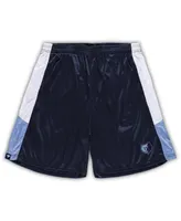 Men's Fanatics Navy Memphis Grizzlies Big and Tall Champion Rush Practice Shorts