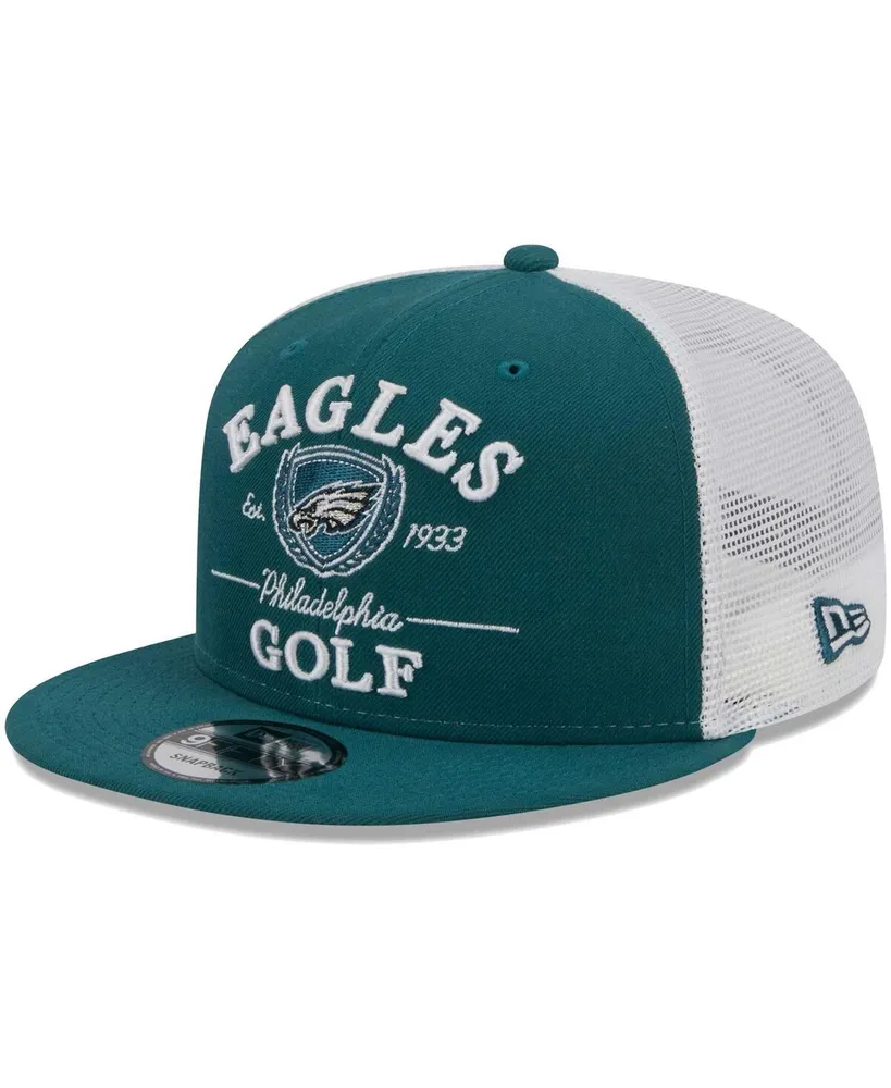 Philadelphia Eagles New Era 39THIRTY Flex Hat - Midnight Green