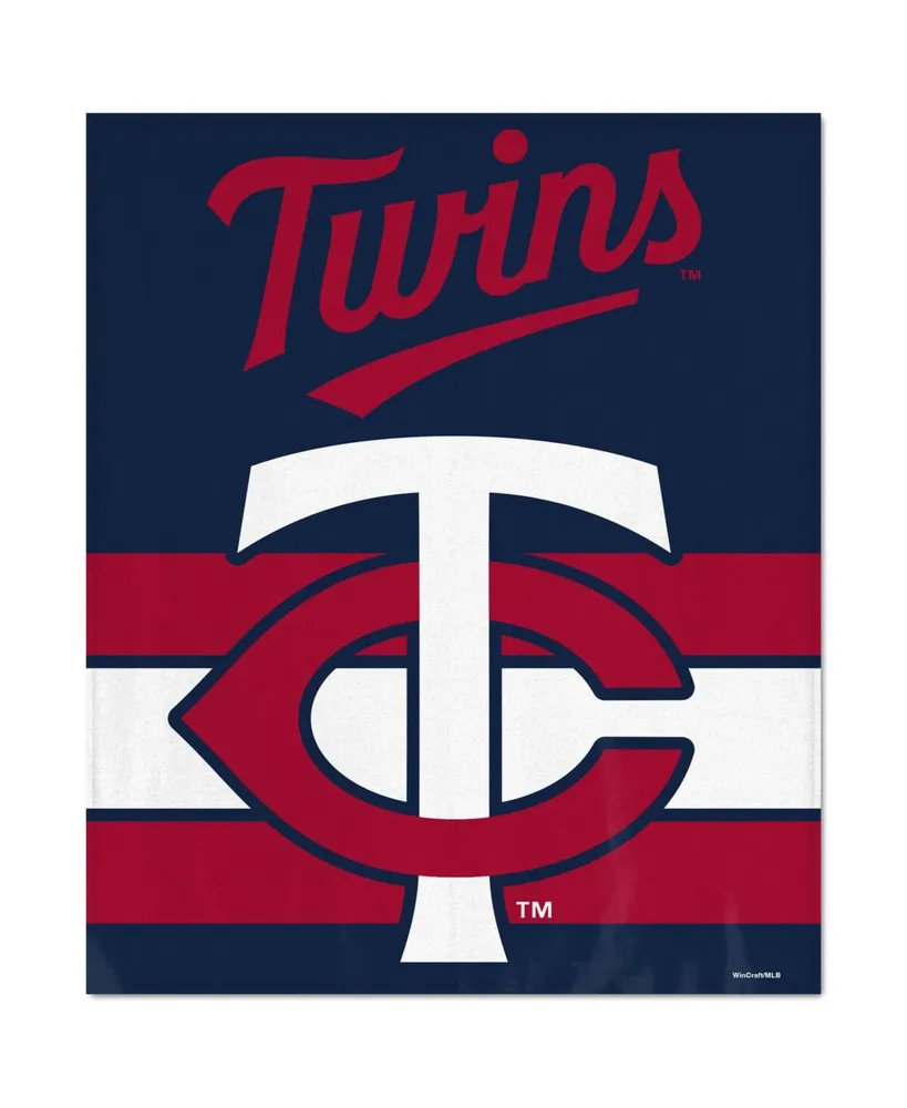 Wincraft Minnesota Twins Ultra Plush 50" x 60" Throw Blanket