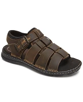 Rockport Men's Darwyn Leather Strap Sandal