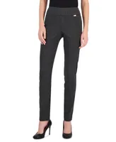 I.n.c. International Concepts Mid-Rise Petite Tummy-Control Skinny Pants, & Short