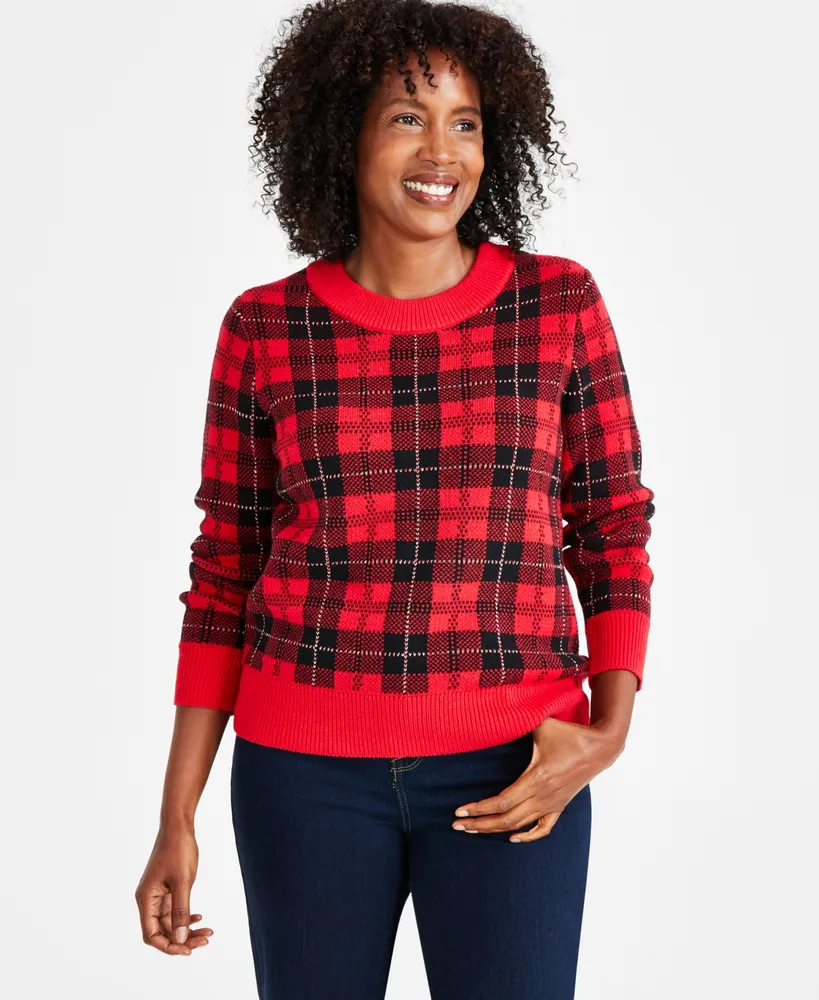 Style & Co Petite Holiday Themed Whimsy Sweaters, Created for Macy's