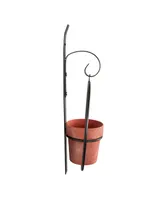 Danya B Tivoli 2-Piece Metal Hanging Planter Set