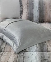 Madison Park Zuri Faux-Fur 4-Pc. Comforter Set